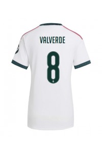 Real Madrid Federico Valverde #8 Fotballdrakt Hjemme Klær Dame 2026-27 Korte ermer